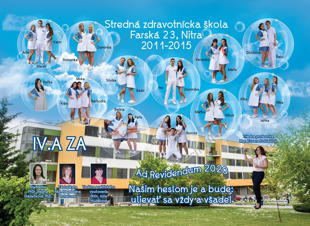 Poster - Tablo plagát 522: zdravotná, sestrička