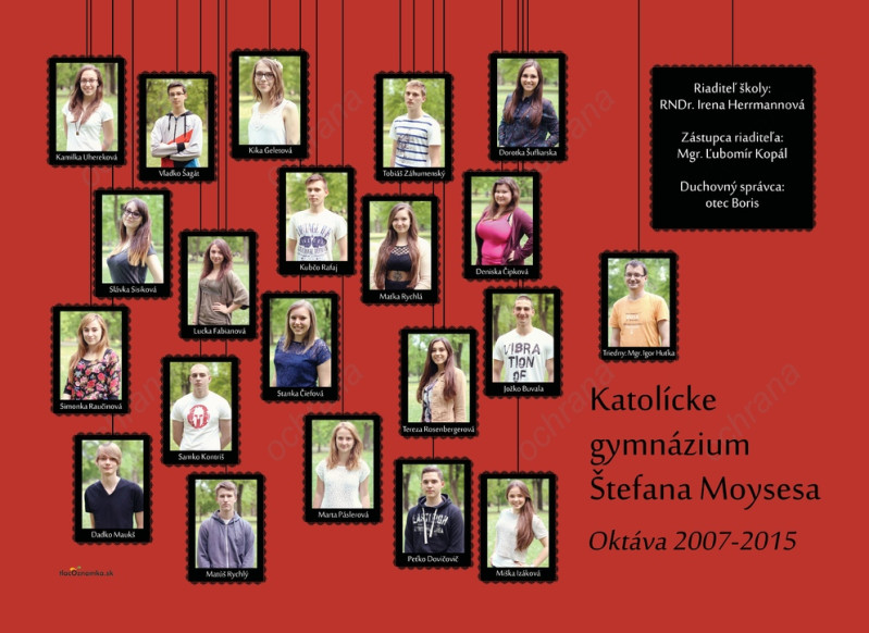 Smart - Tablo na doske 535: fotkové, červené