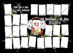 Art - Tablo na plátne 534: karty, hra