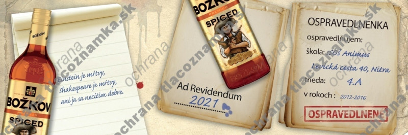 Oznamka 1035b: ospravedlnenka, škola