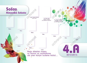 Art - Tablo na plátne 577: kvety, farebné