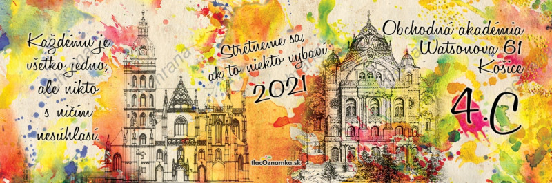 Oznamka 3070b: farebné, mesto Oznamka 3070b: farebné, mesto