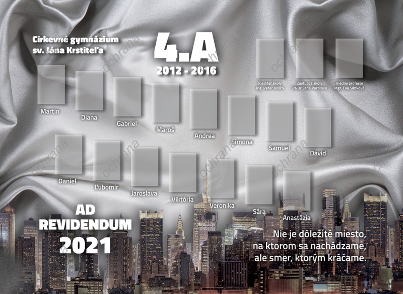 Poster - Tablo plagát 515: mesto, sivé