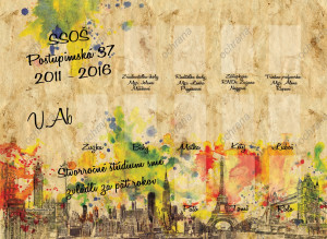 Art - Tablo na plátne 558: mesto, farby