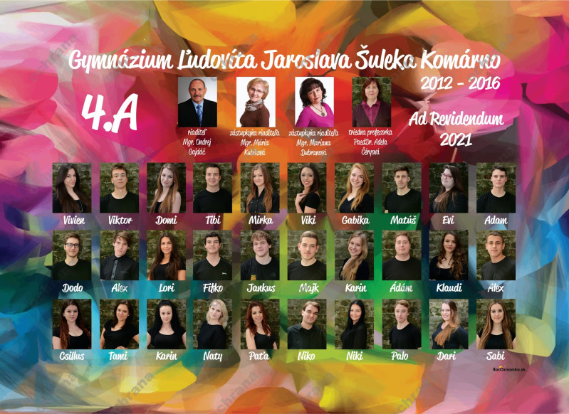 Smart - Tablo na doske 5027: farebné, dúha