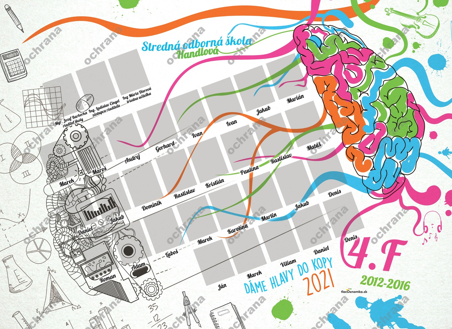 Smart - Tablo na doske 605b: zdravotná, zdravotnícke