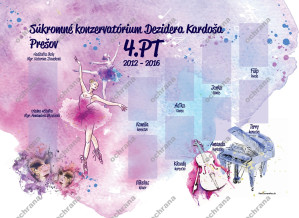 Poster - Tablo plagát 5052: balet, konzervatórium