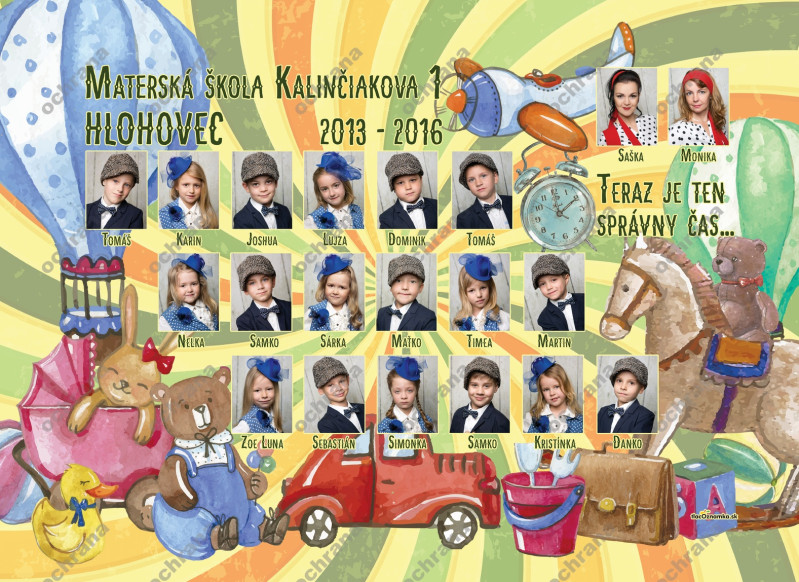 Poster - Tablo plagát 5062: hra, škola