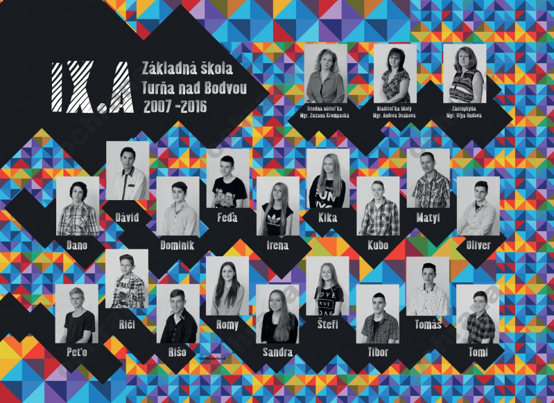 Style - Tablo v ráme 3120: farebné, abstraktné