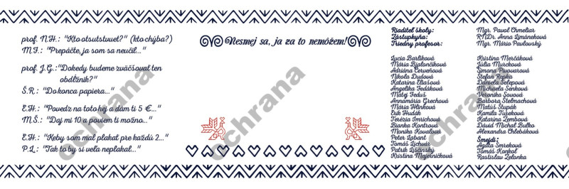 Oznamka 6131: ornamenty Oznamka 6131: ornamenty