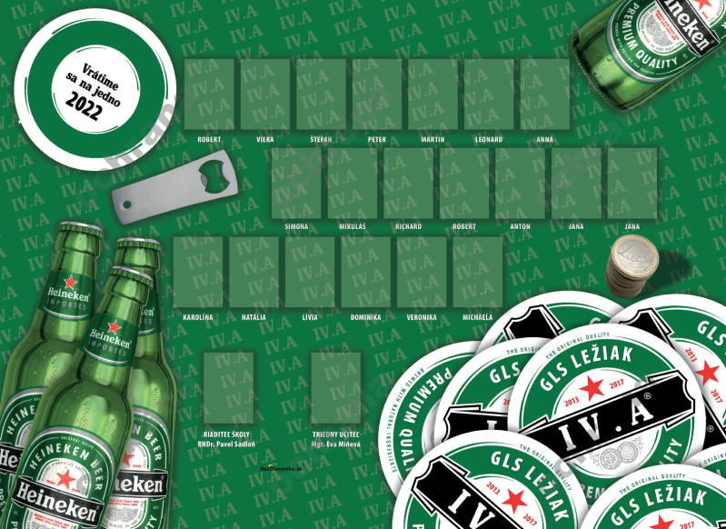 Smart - Tablo na doske 5041: podnikanie, fľaša