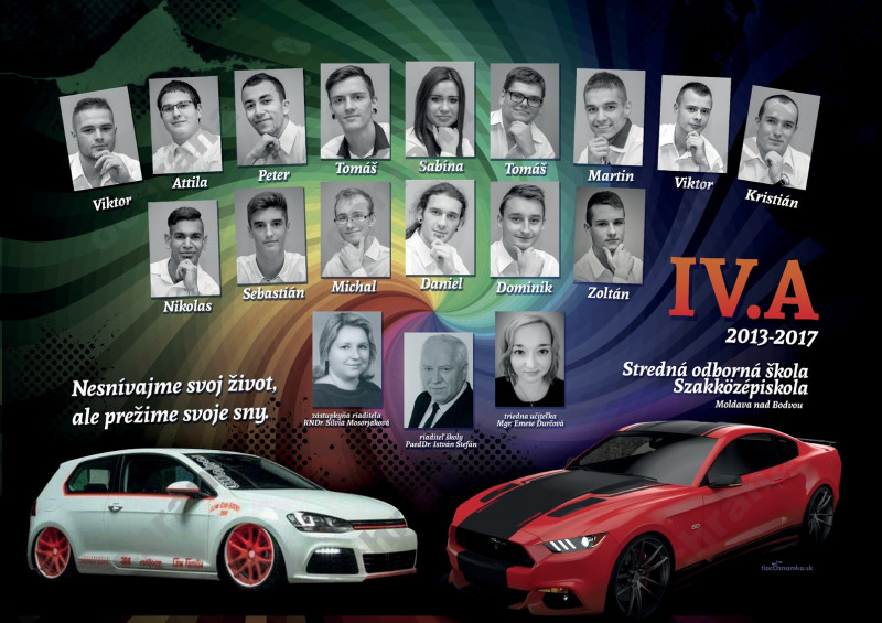 Poster - Tablo plagát 6045: automechanik, autoopravár