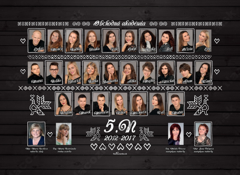 Smart - Tablo na doske 5089: ornamenty, abstraktné