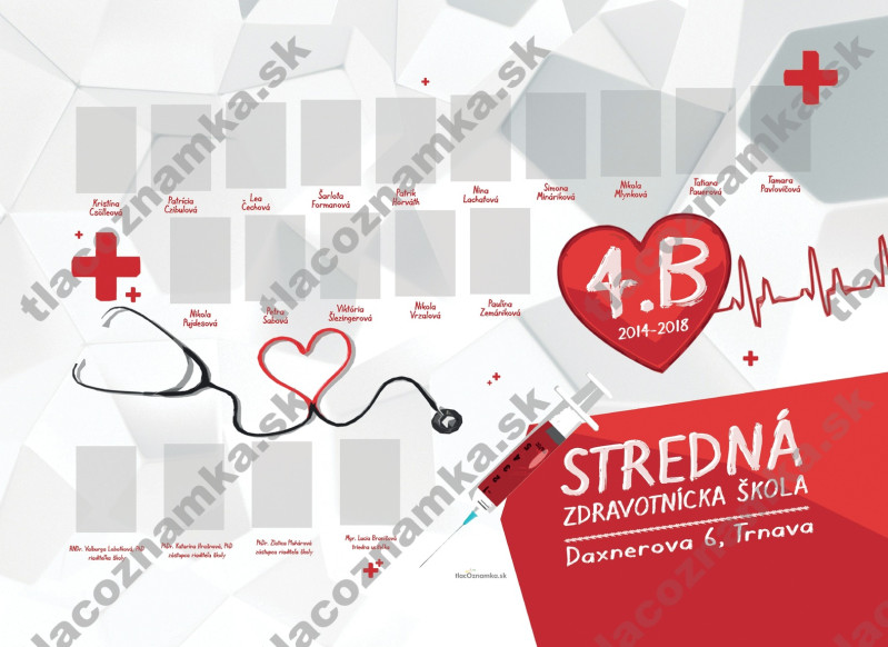 Smart - Tablo na doske 6039: zdravotná, zdravotnícke