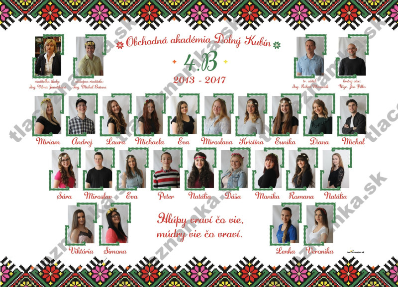 Smart - Tablo na doske 6003: ornamenty, farebné