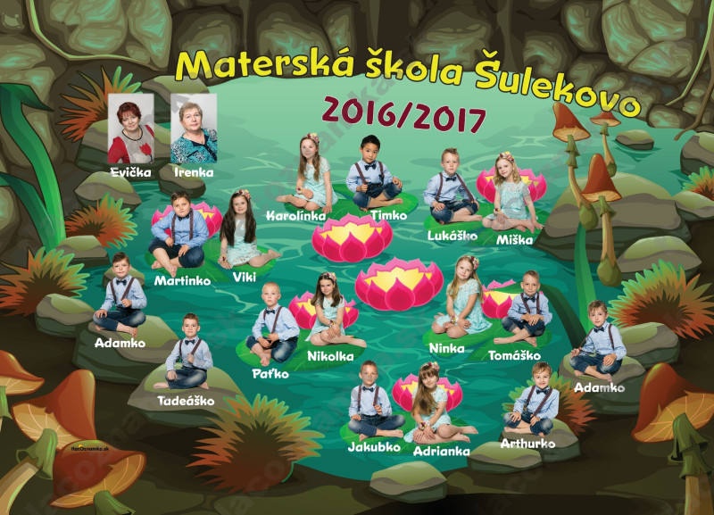 Smart - Tablo na doske 5099: kvety, príroda