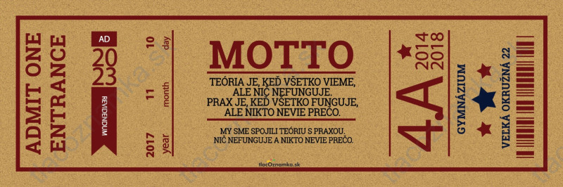 Oznamka 8092: konzervatórium, umelecká Oznamka 8092: konzervatórium, umelecká