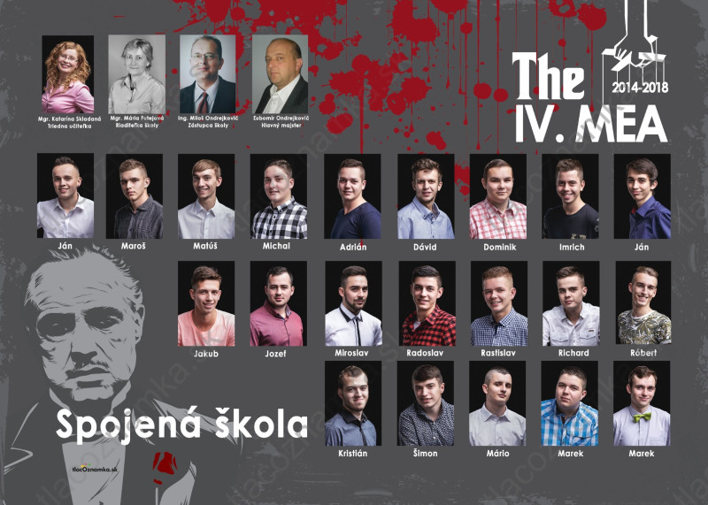 Style - Tablo v ráme 687e: mafia, chlapčenské