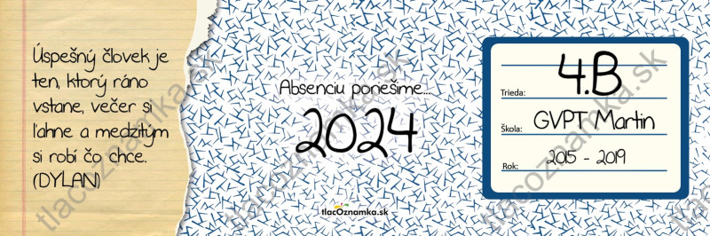 Oznamka 9080: škola, zošit Oznamka 9080: škola, zošit