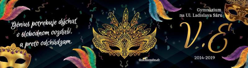 Oznamka 9070: masky, karneval Oznamka 9070: masky, karneval