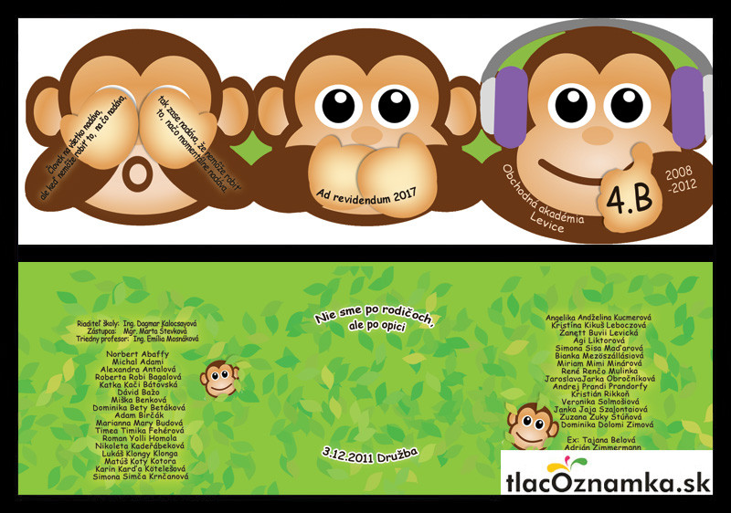 Oznamka 151: opice, zvieratá Oznamka 151: opice, zvieratá