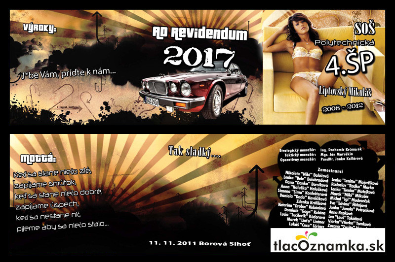 Oznamka 46: chlapčenské, automechanik