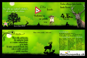 Oznamka 841: lesnícka, lesnícke