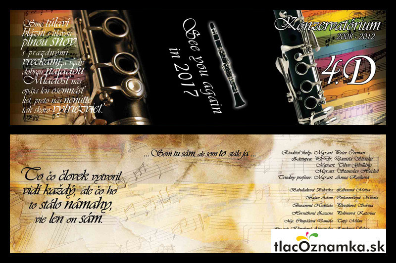 Oznamka 74c: umelecká, hudobné Oznamka 74c: umelecká, hudobné