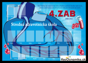 Art - Tablo na plátne 652: krv, zdravotná