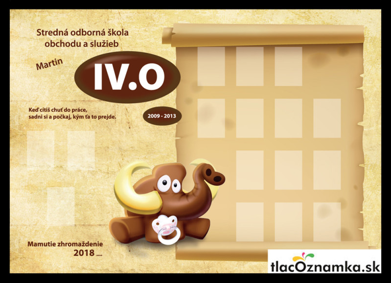 Style - Tablo v ráme 14b