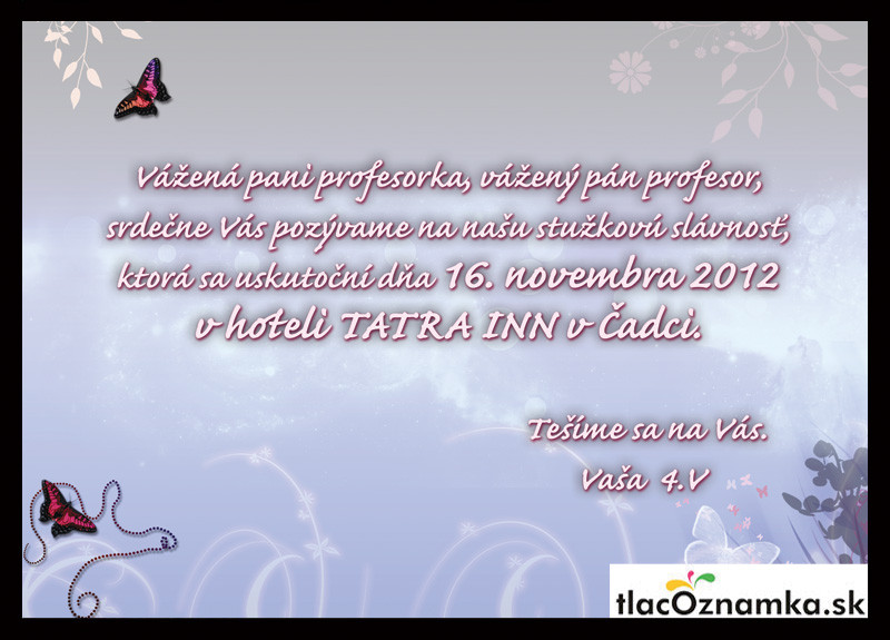 Pozvánka 954: kaderníčka, vizážistka