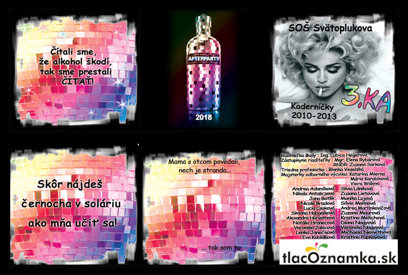 Oznamka 69a: hotelová, alkohol Oznamka 69a: hotelová, alkohol