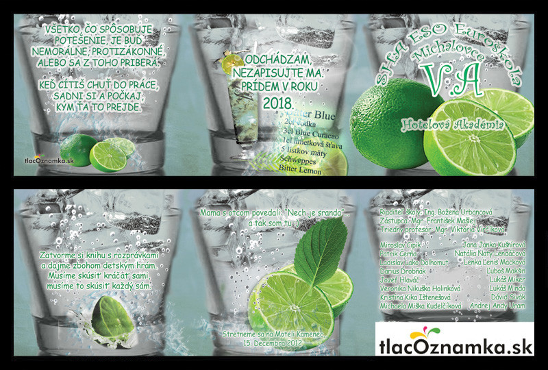 Oznamka 386: alkohol, hotelová Oznamka 386: alkohol, hotelová