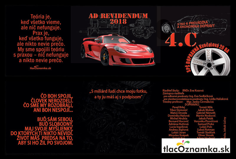 Oznamka 1149: chlapčenské, auto