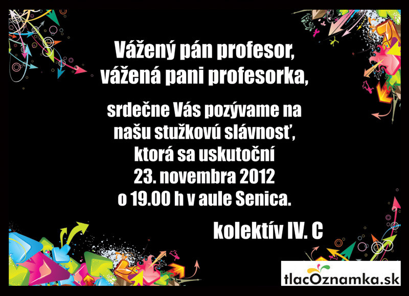 Pozvánka 19013