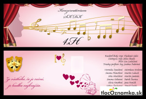 Oznamka 1164: umelecká, konzervatórium