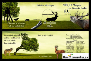 Oznamka 884b: les, lesnícka