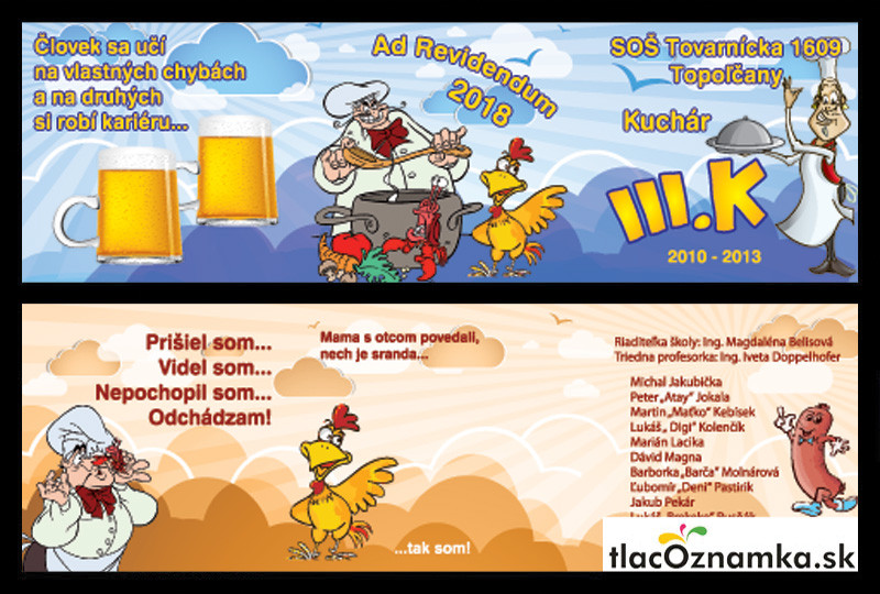 Oznamka 1135c: hotelová, kuchár Oznamka 1135c: hotelová, kuchár