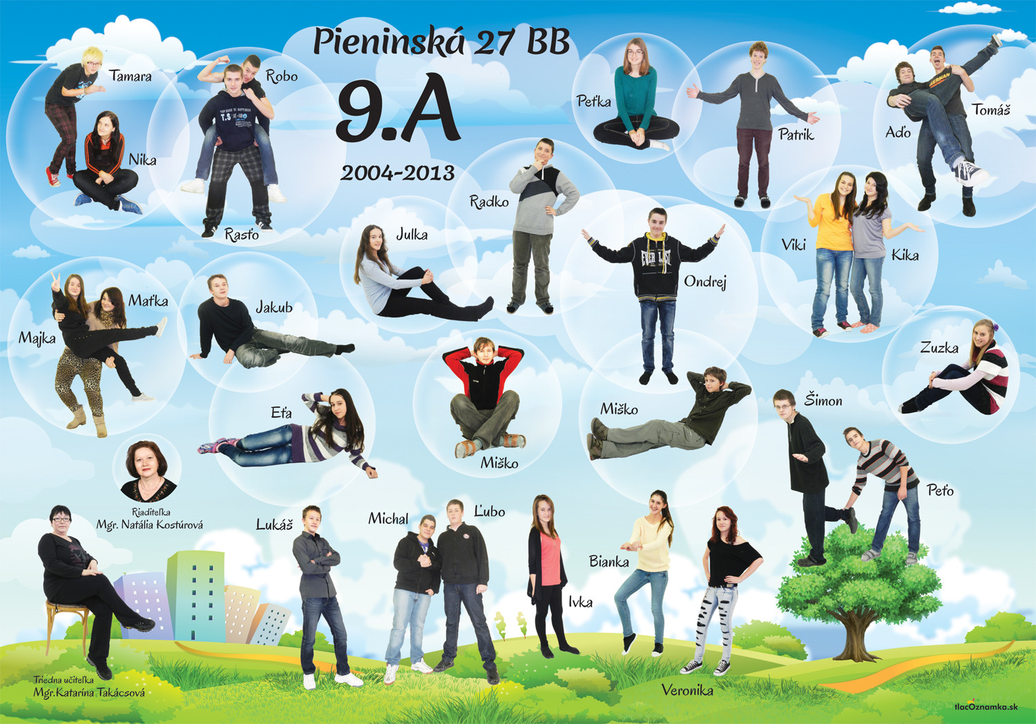 Smart - Tablo na doske 698b: bubliny, životné prostredie