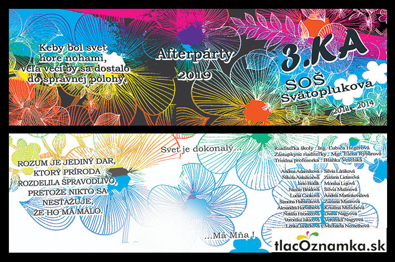 Oznamka 1012: kvety, farebné Oznamka 1012: kvety, farebné