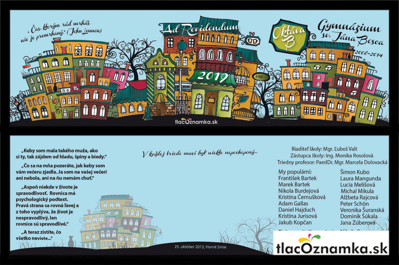 Oznamka 190a: farebné, stavebné Oznamka 190a: farebné, stavebné