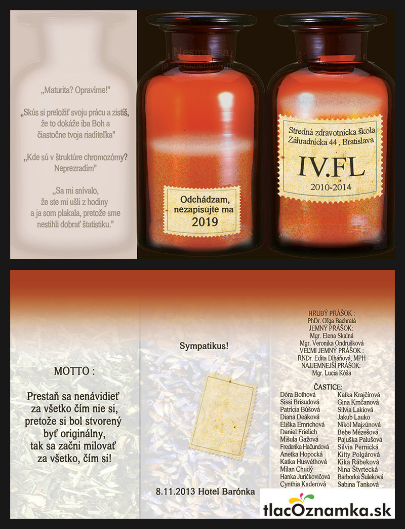 Oznamka 1453: zdravotnícke, chémia Oznamka 1453: zdravotnícke, chémia