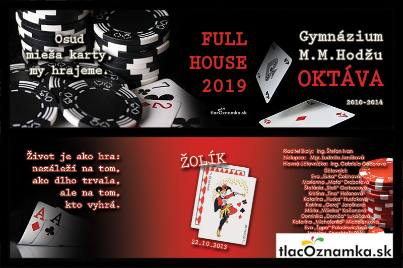Oznamka 8010: poker, karty Oznamka 8010: poker, karty