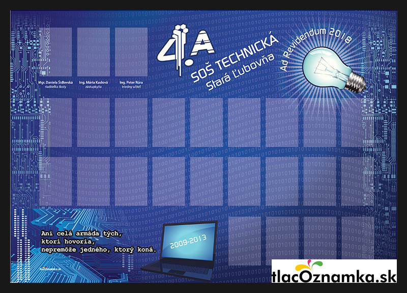 Art - Tablo na plátne 708: žiarovka, elektrikár