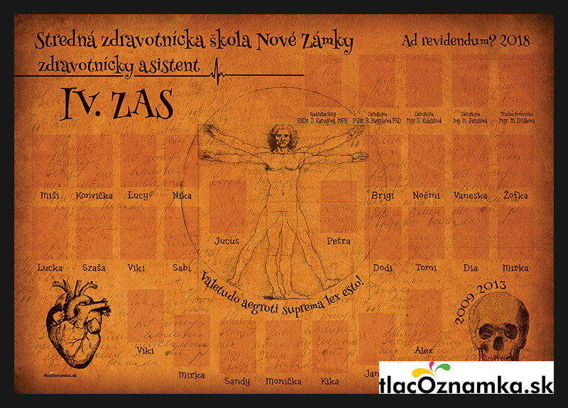 Style - Tablo v ráme 2032: lekár, lekárnik