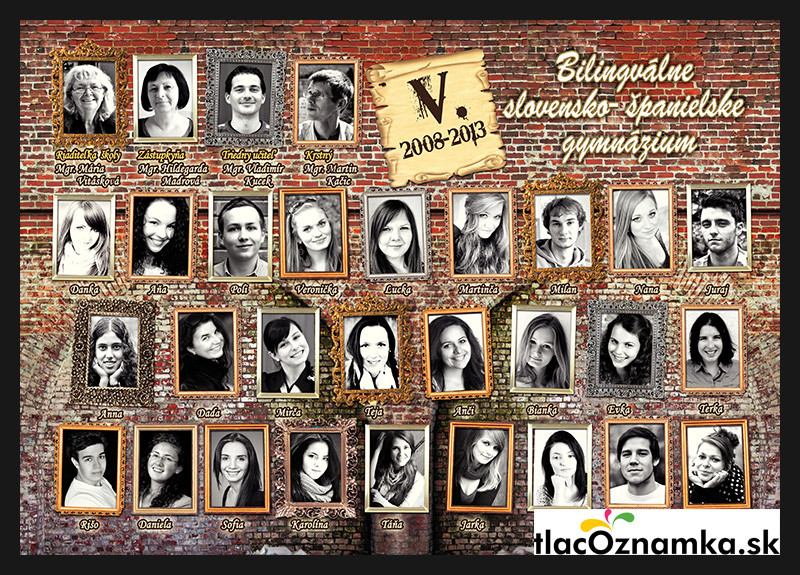 Style - Tablo v ráme 713a: murár, stena