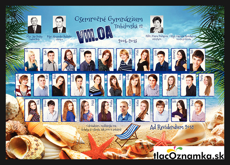 Art - Tablo na plátne 2026: more, pláž