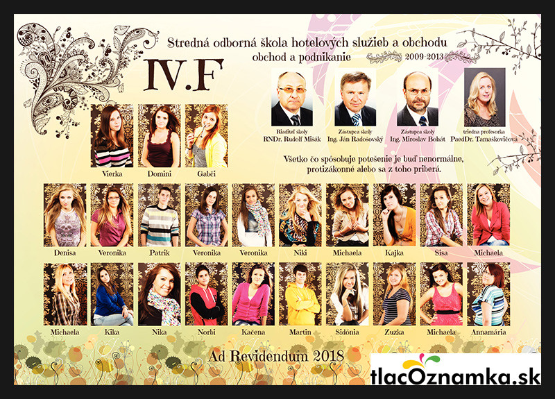 Style - Tablo v ráme 665a: dievčenské, príroda