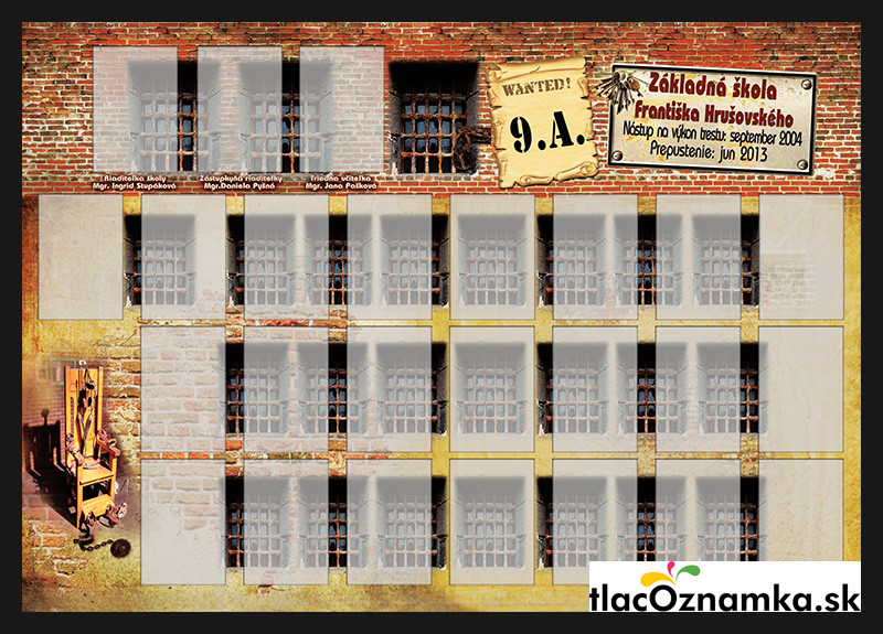 Style - Tablo v ráme 2048: väzenie, murár