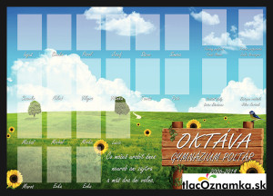 Poster - Tablo plagát 2058: pole, poľnohospodárska